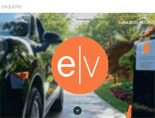 Tablet Screenshot of exquisite-valet.com
